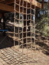 Load image into Gallery viewer, Climbing Net | Affordable Quality | 1" Pro Manila Rope, 10" x 10" squares No Splice - Kids Should Be Kids