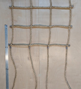 Climbing Net Affordable Quality - closeup of lengths for bottom mounting