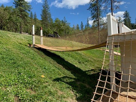 Amazon Bridge Rope 6-30 ft. Original Rope Suspension Bridge Kit – Kids Should Be Kids
